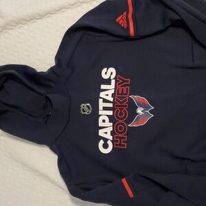 Capitals Adidas Hoodie XL Navy